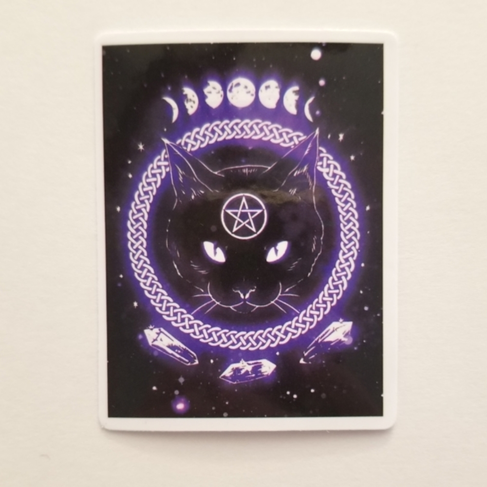 10/$10 Witchy Cat Sticker